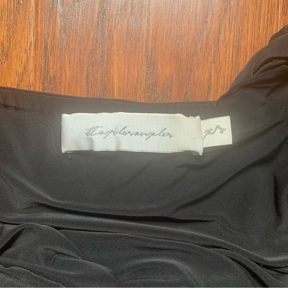 Tbags Los Angeles Braided One Shoulder Top | Size XS - Picture 6 of 8